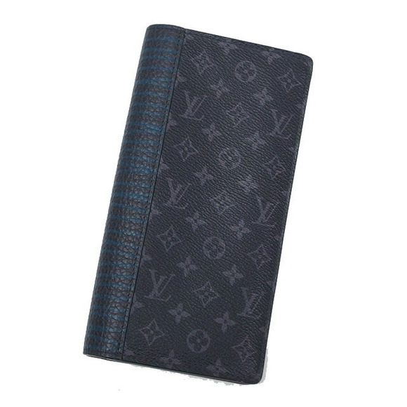 Louis Vuitton Brazza Patchwork Monogram Eclipse Portefeuille - Picture 1 of 3